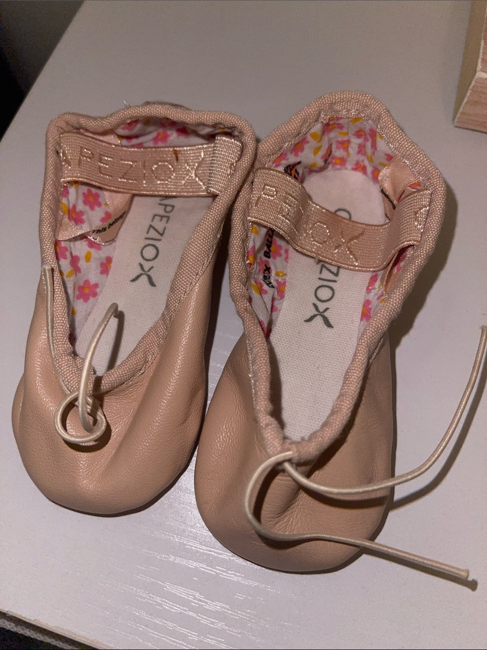 Capezio Baby Ballet Shoes in Blush Pink